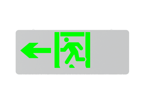 吊装式全金属中型标志灯
